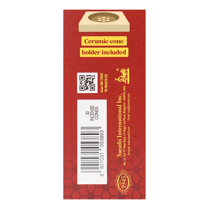 Royal Bakhour Fragrance of the Sun Incense Cones Long-Lasting Arabian Aroma 30 Cones - Image 3